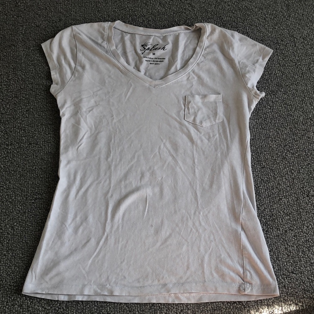 White Tee